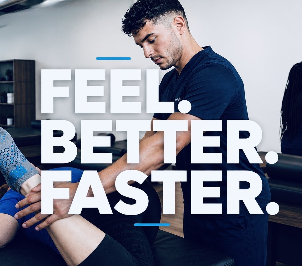 FEEL. BETTER. FASTER. — a TRUForm provider treating a patient at Texas Functional Health Centers in Dallas, TX