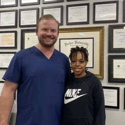 Chiropractor Dallas TX Adam Bohnenblust With Jessica